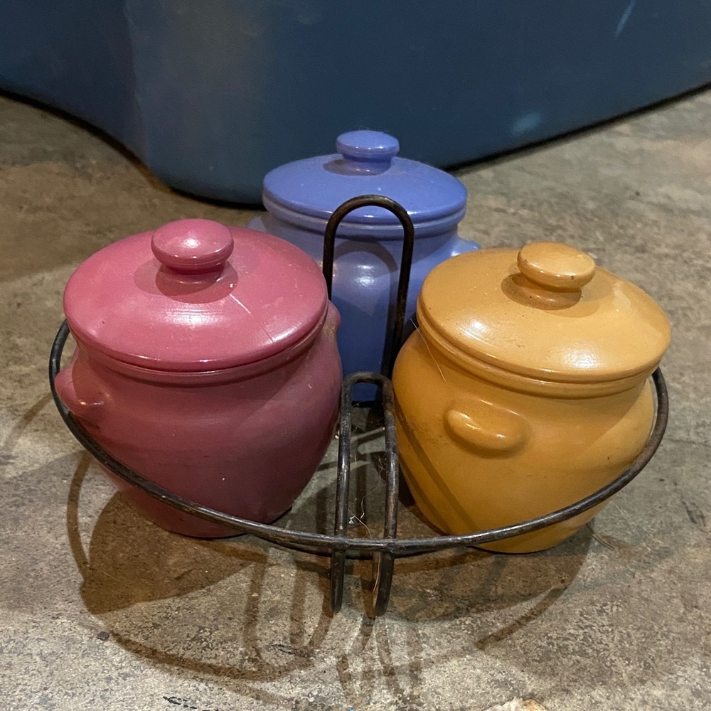 Duchess miniature cheese crocks